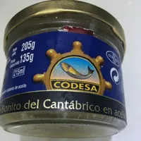 Conserva de bonito del cantabrico en aceite de oliva