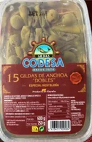 Gilda de anchoa dobles