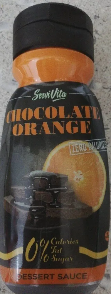 Chocolate orange dessert sauce