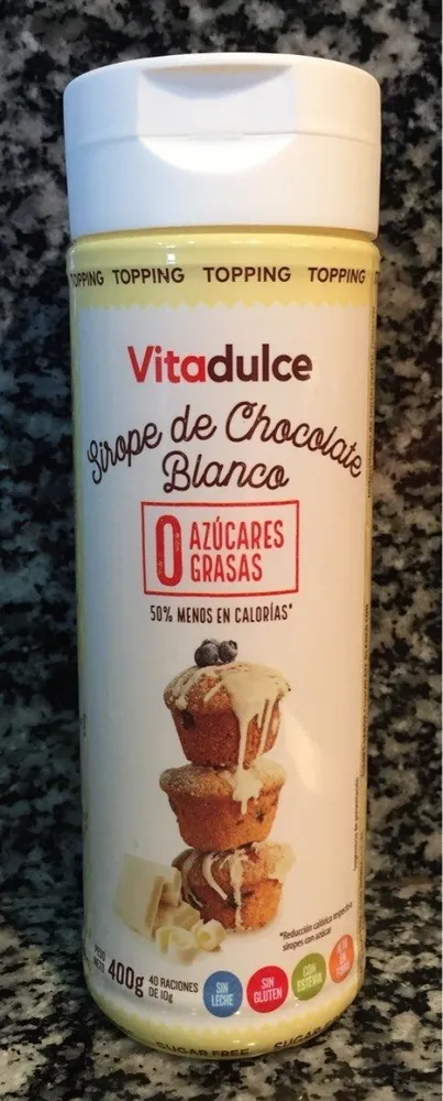 Sirope de chocolate blanco
