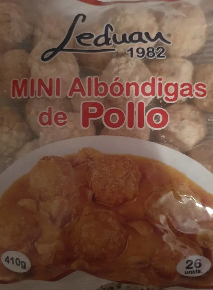 Mini albóndigas de pollo
