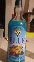 Tropical fruits blue