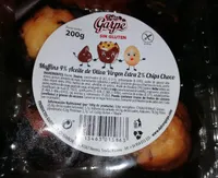 Muffins Garpe sin gluten