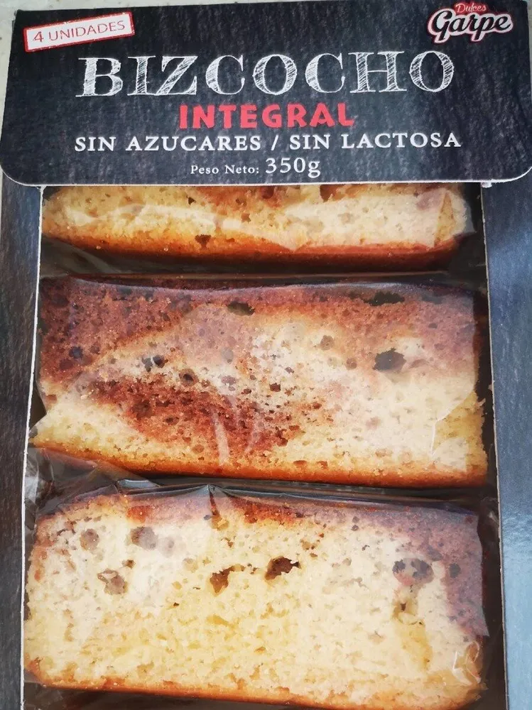 Dulces garpe  bizcocho marmolado