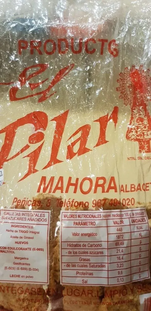 Galletas integrales
