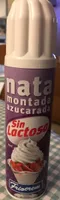Nata Uht Montada Azucarada Sin Lactosa
