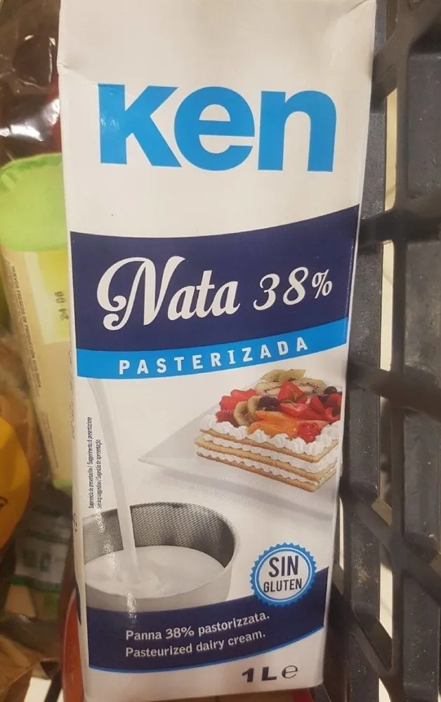 Nata 38% pasteurizada