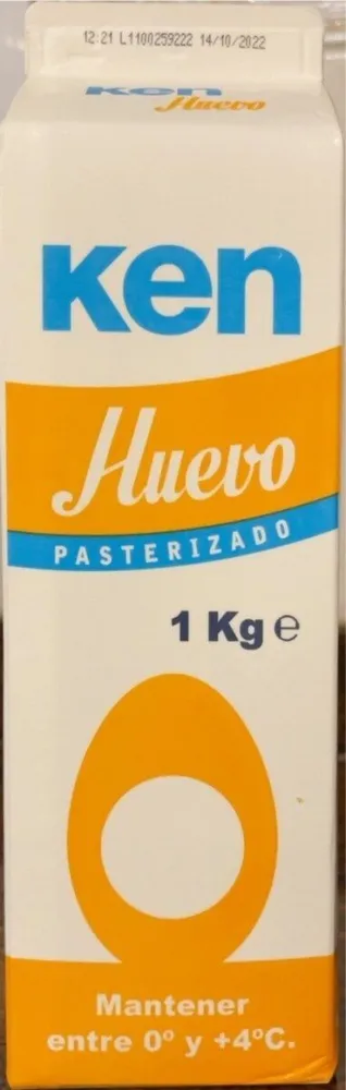 Huevo pasterizado