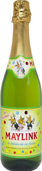 Refresco de manzana sin azúcar