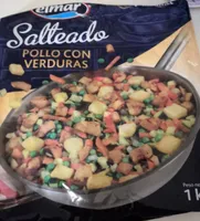 Salteado de pollo con verduras