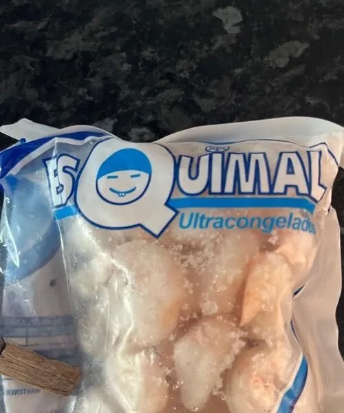 Gambas peladas