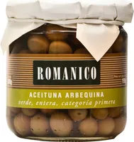 Aceituna arbequina verde entera categoría primera