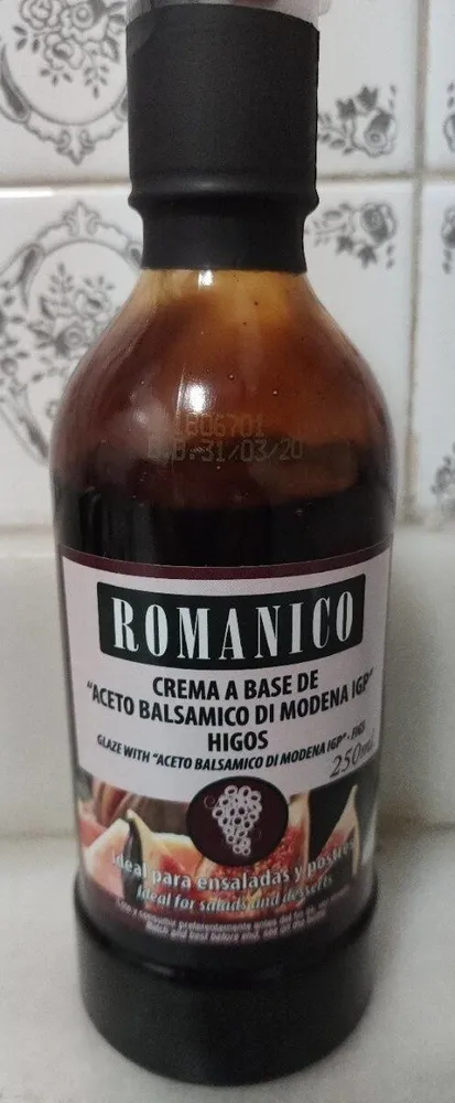 Vinagre balsámico de higo