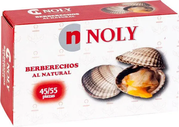 Berberechos al natural