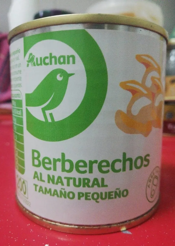 Berberechos al natural