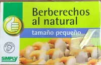 Berberechos al natural