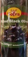 Pitted black olives