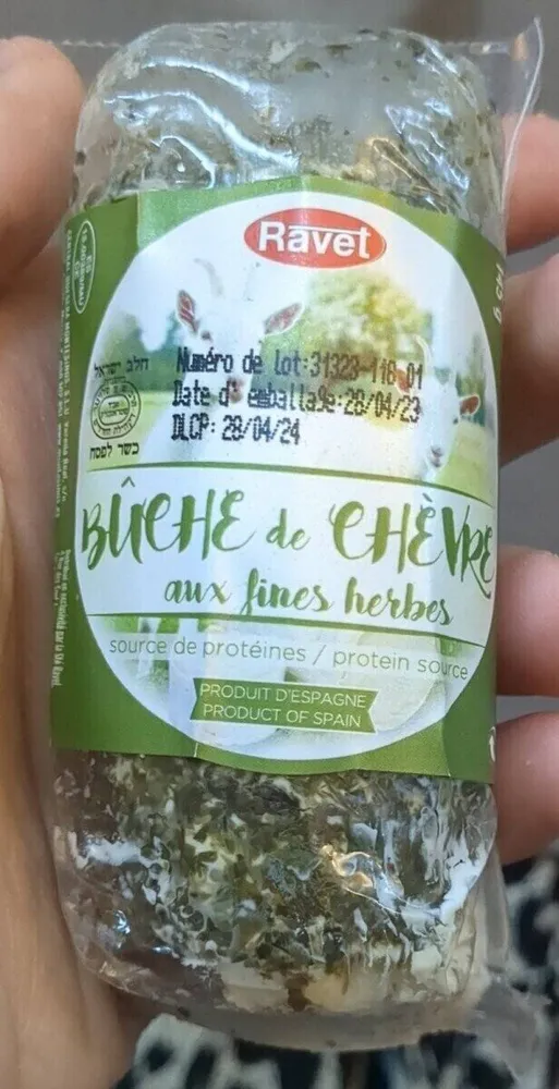 Bûche de chèvre aux fines herbes