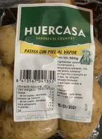Patata con piel al vapor