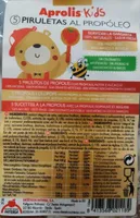 Piruletas al propoleo