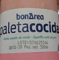 Paleta cocida