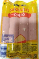 Salchichas con queso