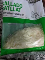 Queso rallado fundido