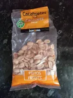 Cacahuetes con sal