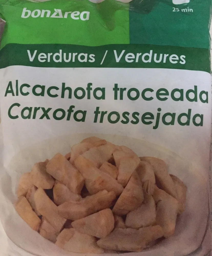Alcachofa troceada