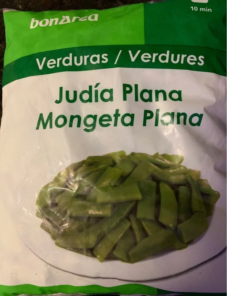 Judía plana