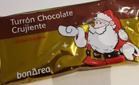 Turrón chocolate crujiente