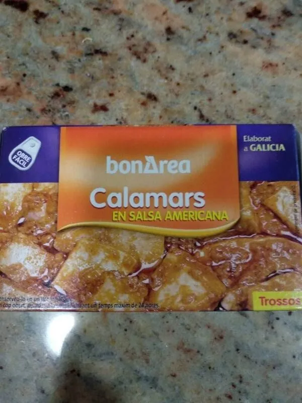 Calamares en salsa americana