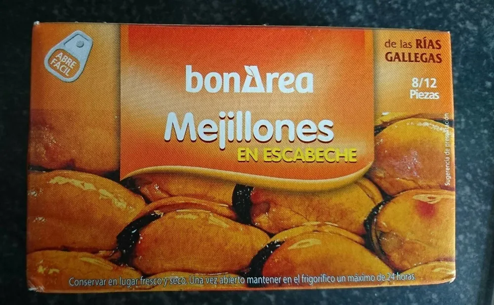 Mejillones en escabeche