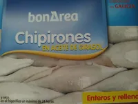Chipirones en aceite de girasol