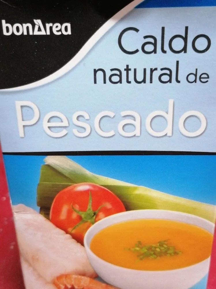 Caldo natural de pescado