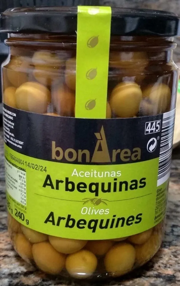 Aceitunas arbequinas