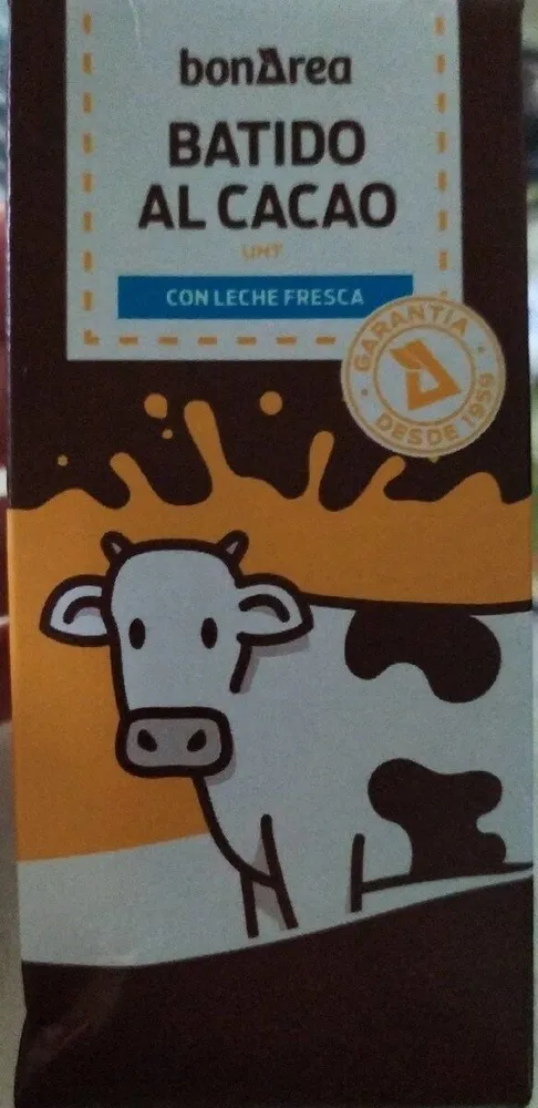 Batido al cacao