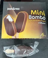 Mini bombo nata xocolata negra