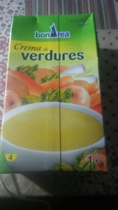 Crema de verduras