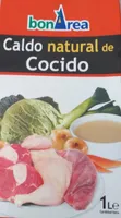 Caldo natural de cocido