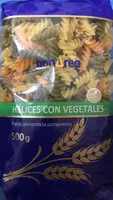 Hélices con vegetales