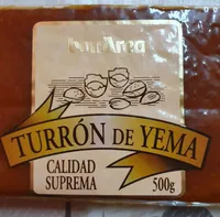 Turrón de yema