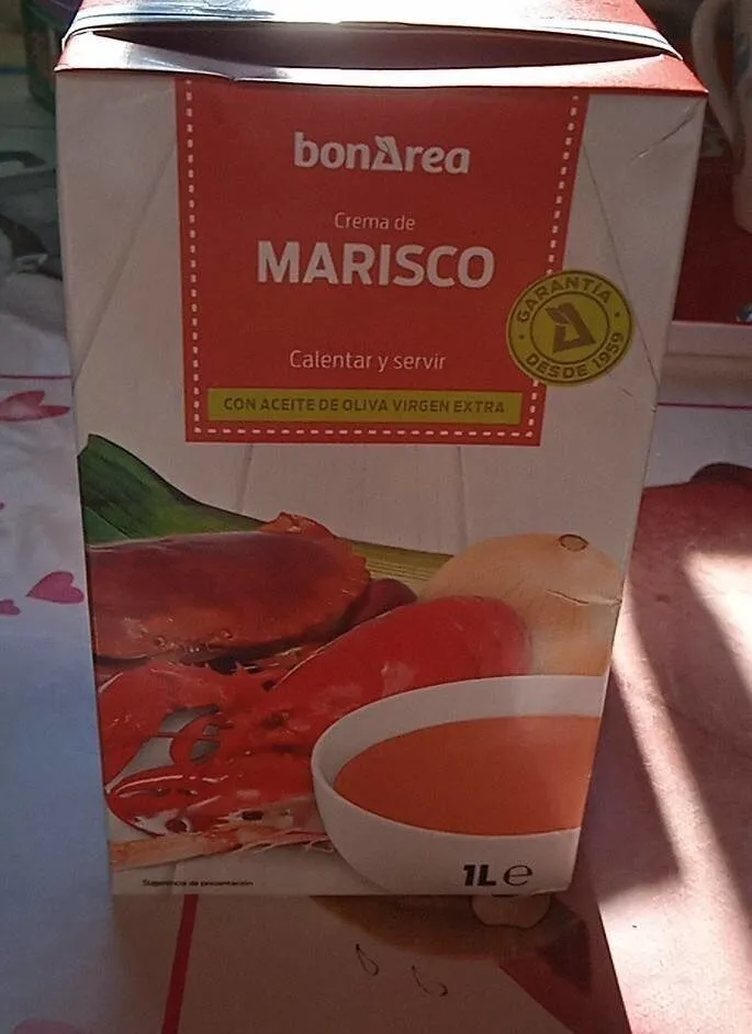 Crema de marisco