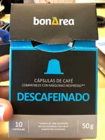 Capsulas de cafe descafeinado
