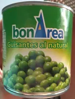 Guisantes al natural