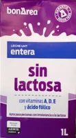 Leche entera sin lactosa