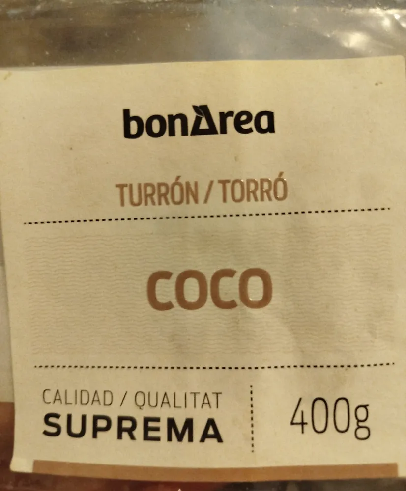Torró de Coco