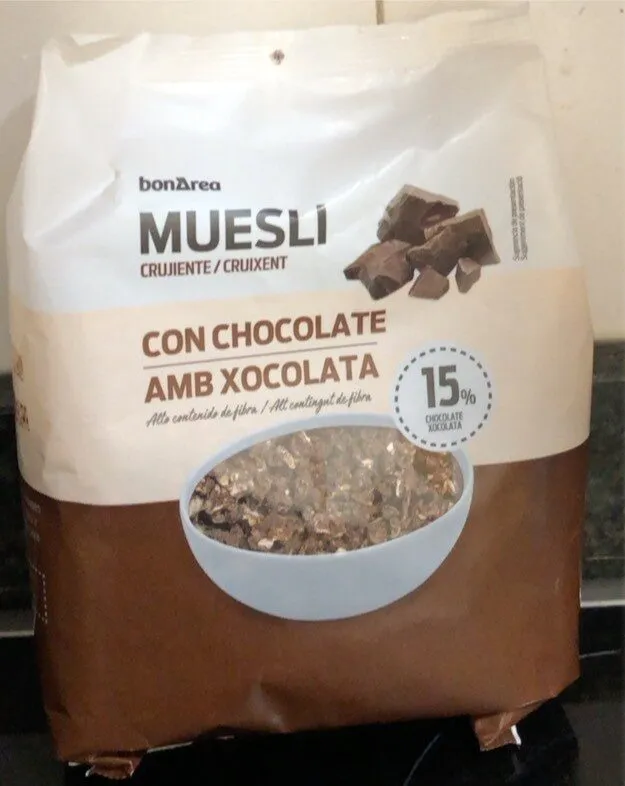 Muesli de chocolate