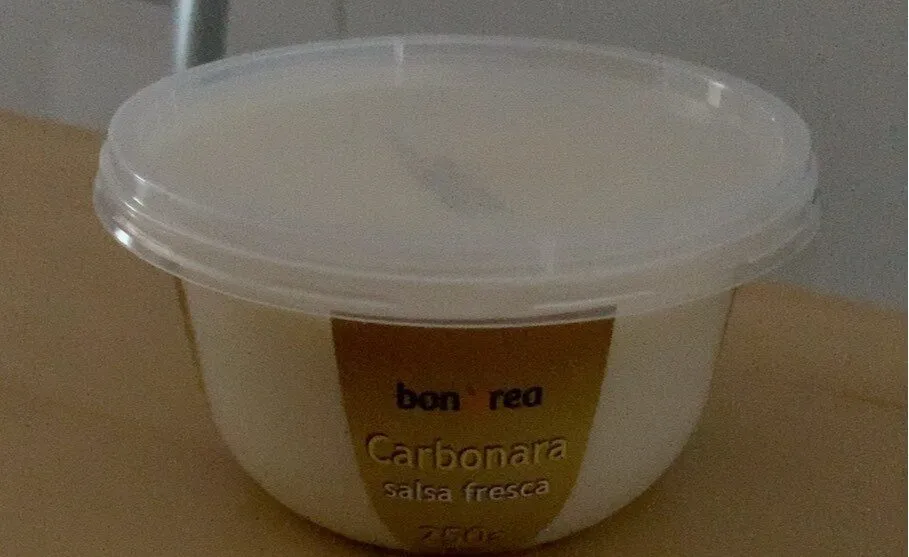 Carbonara salsa fresca