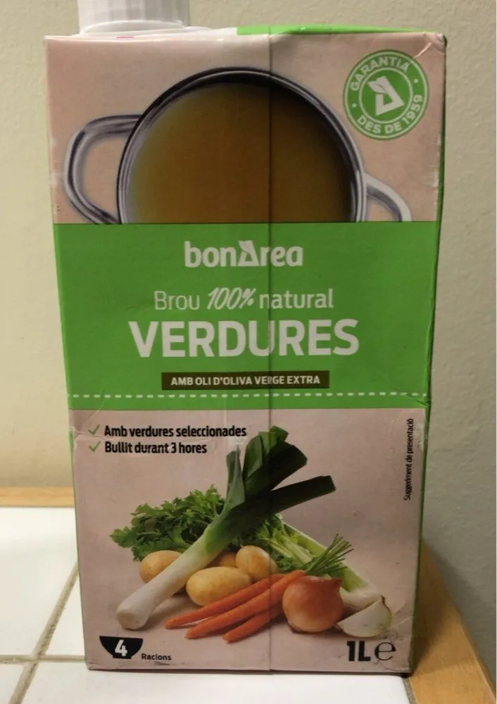 Brou natural de verdures